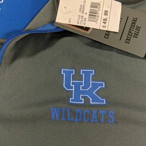 Kentucky Wildcats quarter zip men's size small - Picture 2 of 4